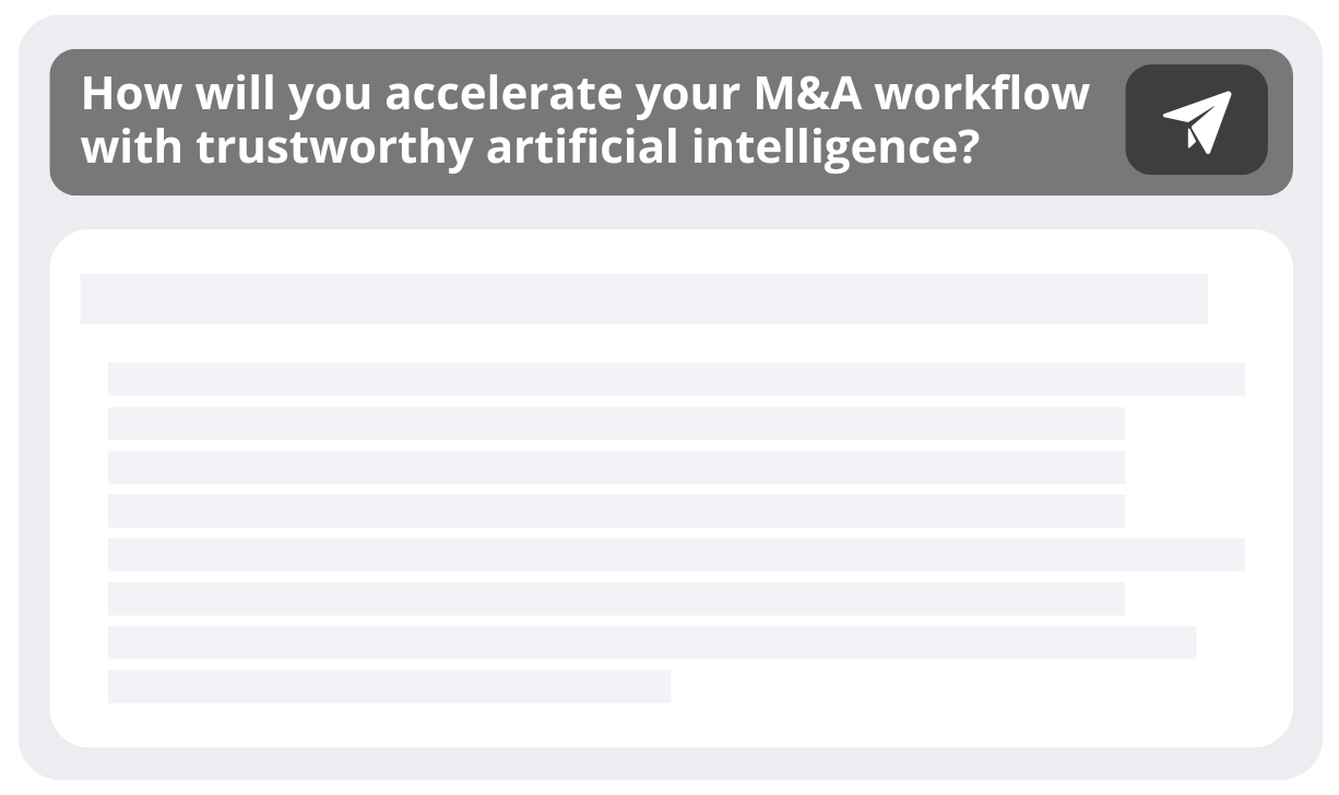 AI Search prompt CTA